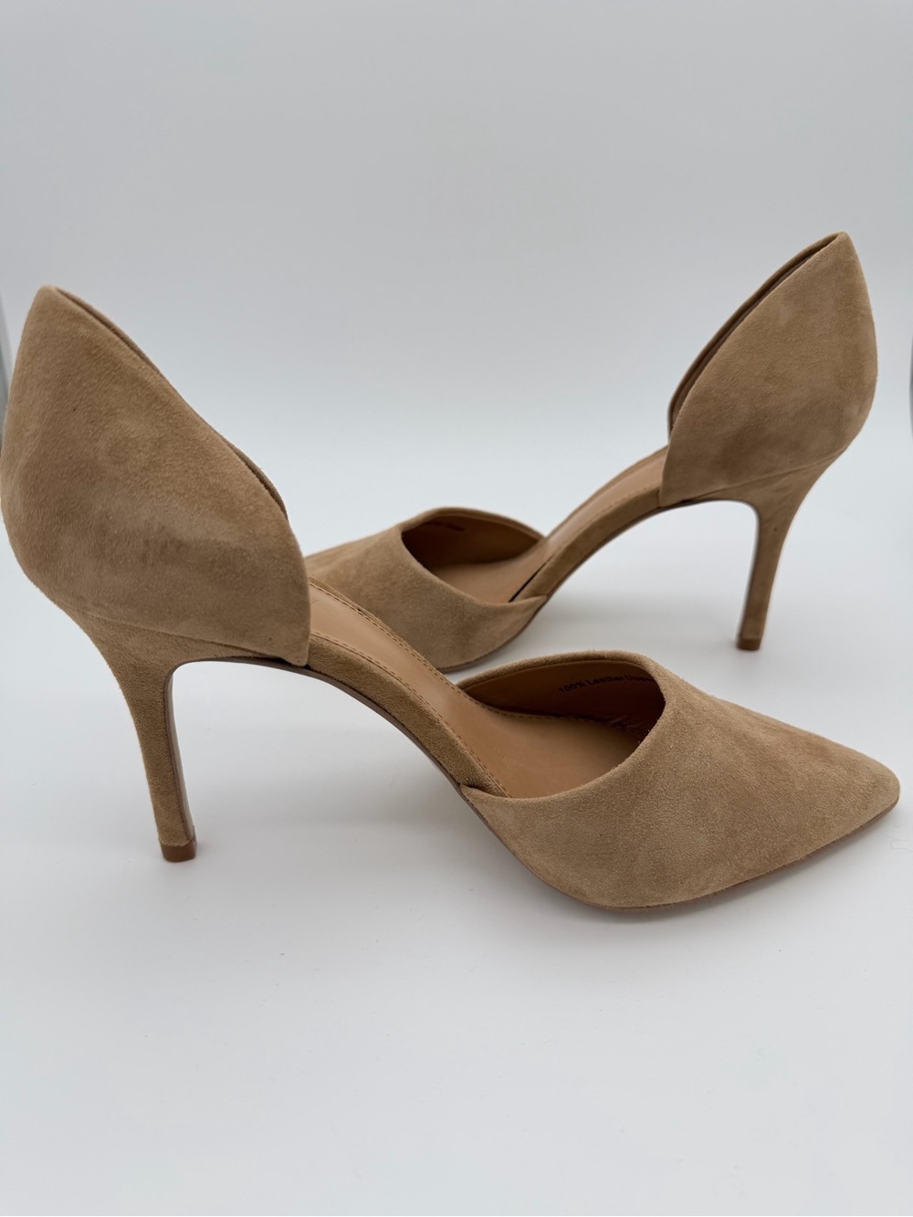 J.Crew Lana Suede d’Orsay Pumps – Saddle Tan – Size 7.5 - Picture 6 of 9